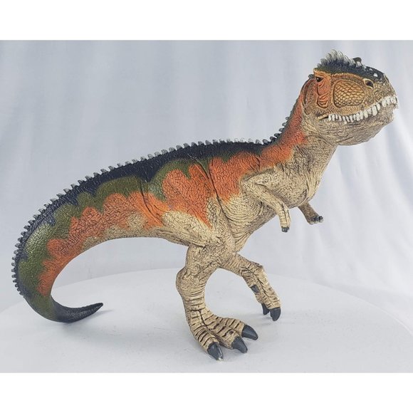 Schleich Giganotosaurus Orange Dinosaur #14543 Tyrannosaurus Rex - Picture 1 of 6